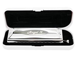 Harmo chromatic Harmonica ، مفتاح C Tenor - Low C - Angel 12 جودة احترافية