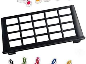 لوحة مفاتيح USA Music Score Stand Sheet أجزاء آلة موسيقية محمولة حامل متين مناسب لمعظم لوحات المفاتيح ذات 61 مفتاحًا و 25 مفتاحًا و 49 مفتاحًا + 2 قطعة حامل مشبك ورقة الموسيقى