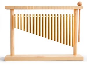 ENNBOM 20-NOTE Chime Table Top Bar Chime Wind Chime 20 بار آلة قرع مع مطرقة