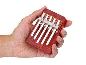 أداة تدريب مرافقة الآلات الموسيقية للأطفال (5 مفاتيح) بيانو كاليمبا الإبهام للمبتدئين بحجم البيانو التقليدي