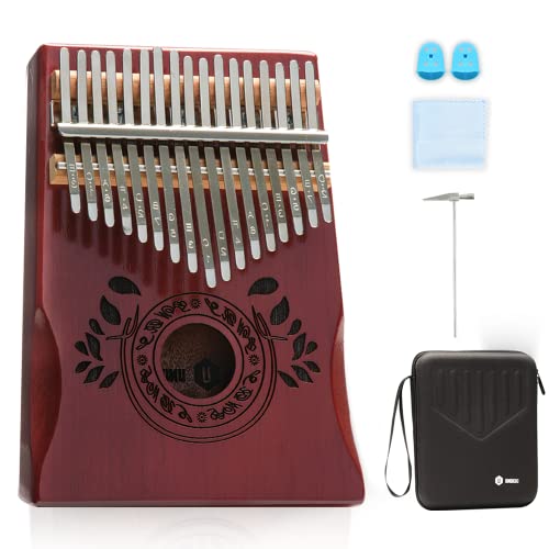 UNOKKI 17 Key Kalimba Thumb Piano للكبار والأطفال مع حقيبة صلبة ومسند لليدين ؛ ماهوجاني مبيرا (تشيري فينيش) ؛ ضبط المطرقة وأغطية الأصابع والمزيد ؛ هدية عيد الميلاد تخزين ستوفير UNOKKI 17 Key Kalimba Thumb Piano للكبار والأطفال مع حقيبة صلبة ومسند لليدين ؛ ماهوجاني مبيرا (تشيري فينيش) ؛ ضبط المطرقة وأغطية الأصابع والمزيد ؛ هدية عيد الميلاد تخزين ستوفير