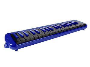 Melodica ، آلة موسيقية للبيانو الهوائية ذات 37 مفتاحًا للرياح الموسيقية مع حقيبة حمل مناسبة للمبتدئين من Sportinggoods Mouthorgan (Blue £ ©