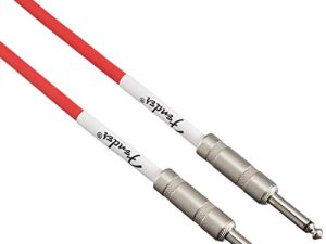 كابل أداة Fender Original Series ، مستقيم / مستقيم ، Fiesta Red ، 10 قدم